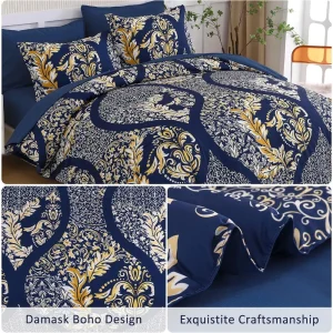 Comforter Set California King Size, Soft Lightweight Microfiber