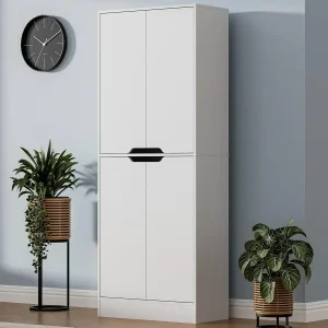 Freestanding Pantry with Adjustable Shelves