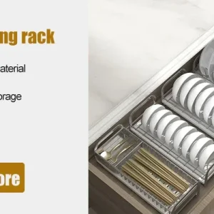 Roll Up Dish Drying Rack, Stainless