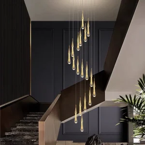 2025 New Modern LED Crystal Art Chandelier