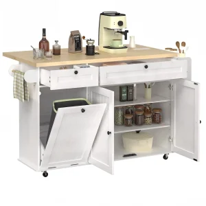 Rolling Kitchen Island Table