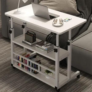 Adjustable Laptop Desk with Wheels