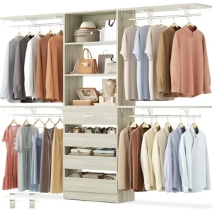 Wood Closet Organizer System