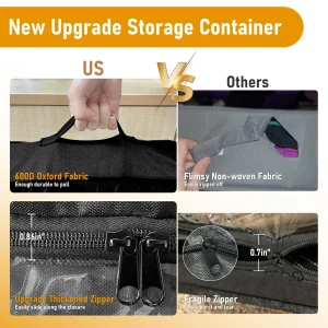 Underbed Storage with Wheels